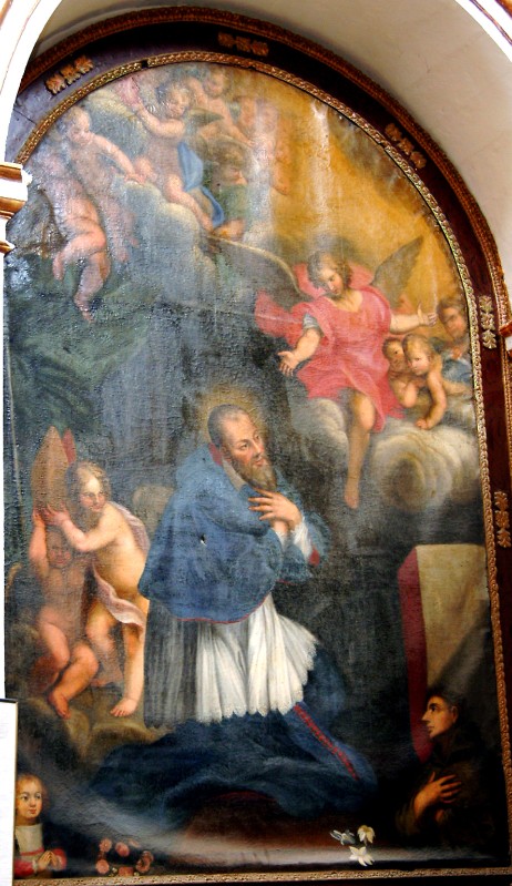 Miccoli O. sec. XVII, S. Alfonso de Liguori in preghiera