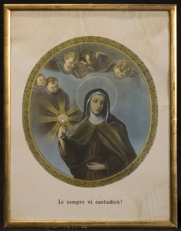 Tipografia italiana sec. XX, Santa Chiara d'Assisi