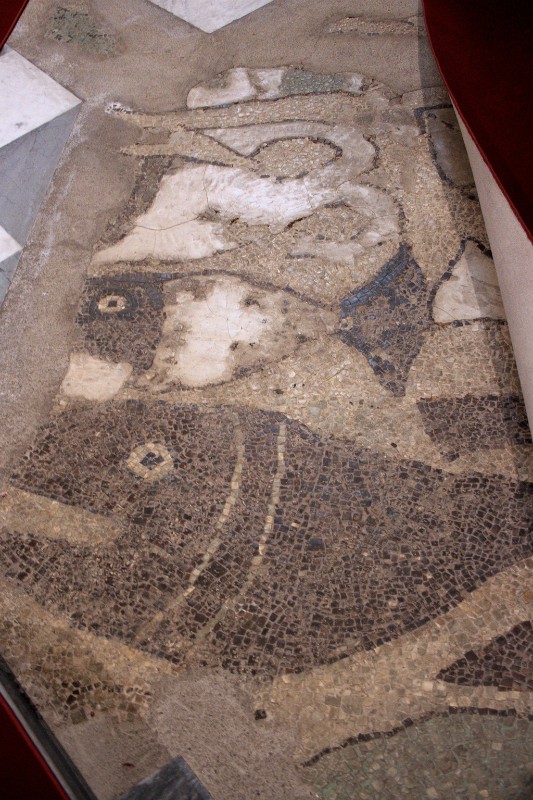 Ambito normanno-bizantino secc. XI-XII, Mosaico frammento di pavimentazione