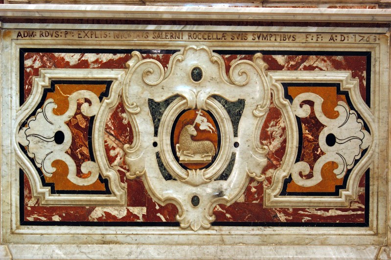 Pisani F. e figli (1763), Paliotto d'altare