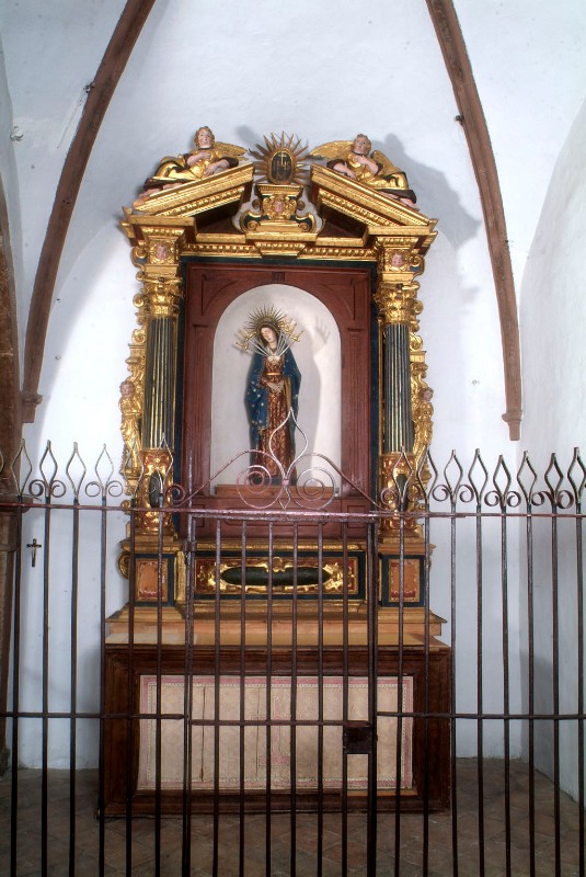 Bottega trentina secondo quarto sec. XVII, Altare laterale dell'Addolorata
