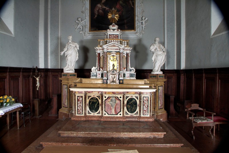 Attribuito a Benedetti C. prima metà sec. XVIII, Altare maggiore
