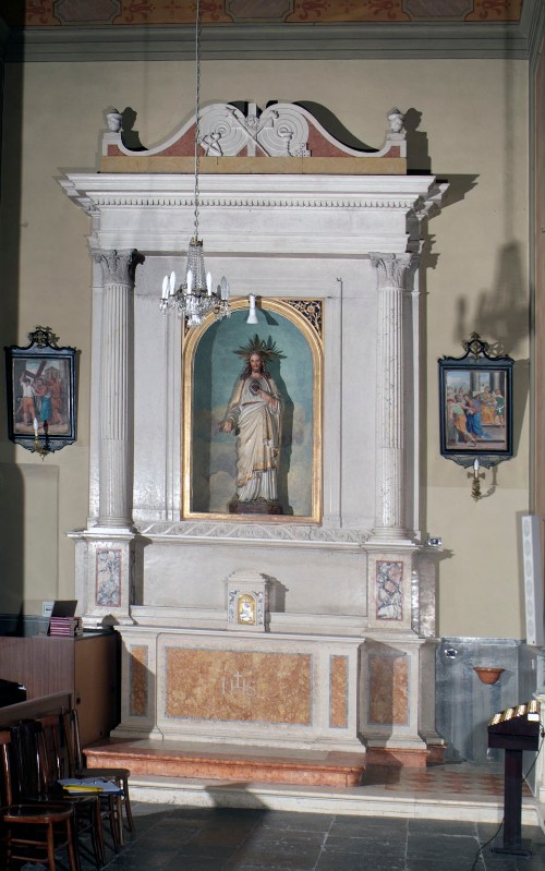 Maestranze trentine (1859-1861), Altare del Sacro Cuore