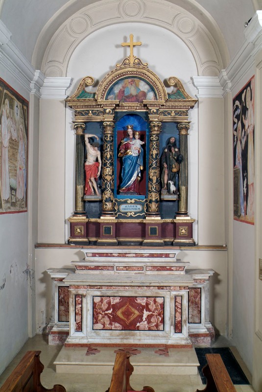 Bottega trentina secc. XVII-XX, Altare laterale