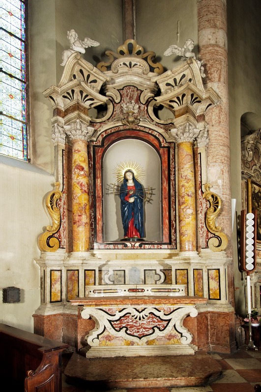 Attribuito a Sartori A. G. (1759), Altare della Madonna addolorata