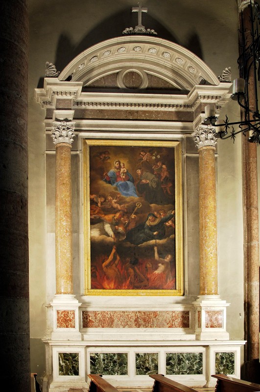 Varner S. (1861), Altare laterale della Madonna della cintola