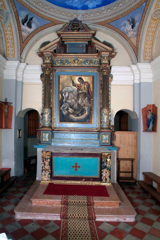 Bottega trentina-Grott C. sec. XVII-(1980), Altare maggiore