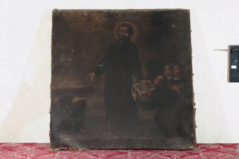 Pittore assisano sec. XIX, San Lorenzo Giustiniani in estasi