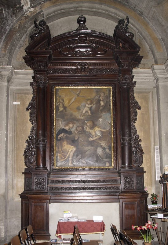 Bottega piemontese sec. XVII, Altare di San Francesco