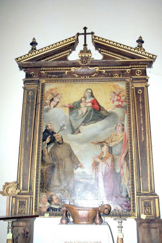 Bottega marchigiana sec. XVII, Altare di Santa Teodora