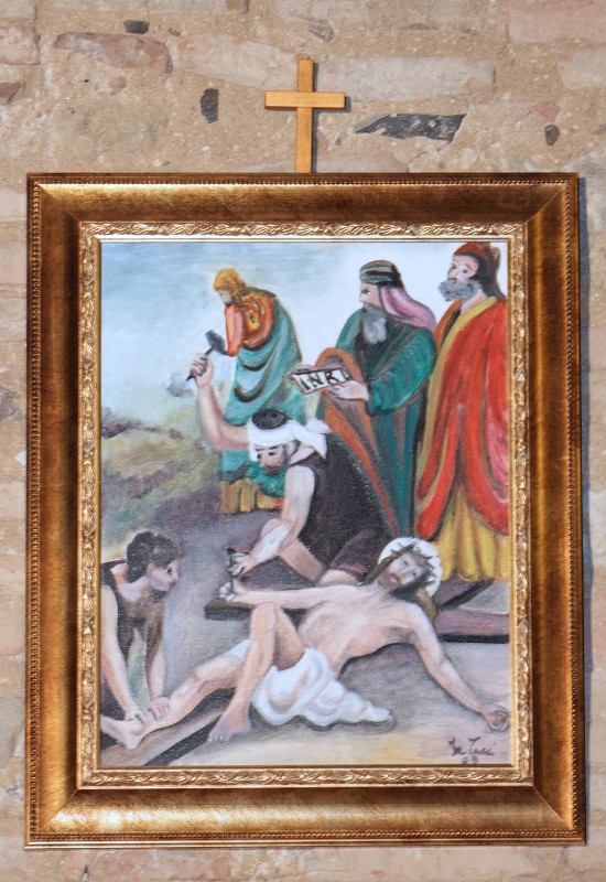 Ambito calabrese (2008), Gesù inchiodato alla croce