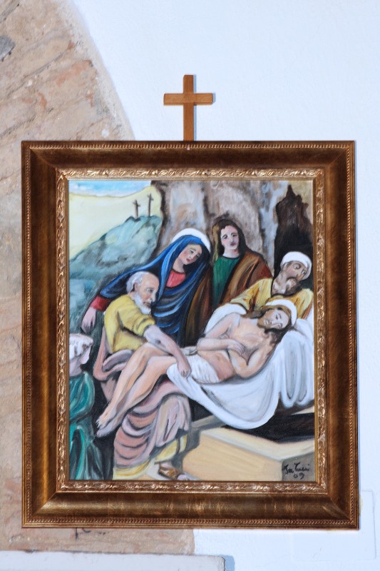 Ambito calabrese (2008), Gesù deposto nel sepolcro