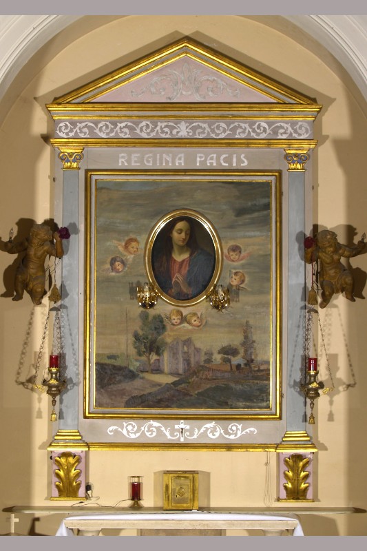 Bottega romagnola sec. XIX, Ancona della Madonna della Pace