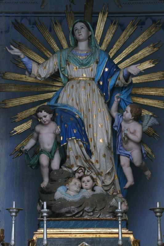 Mancuso M. (1848), Statua della Madonna assunta