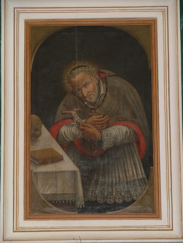 Bottega calabrese sec. XIX, Dipinto di S. Alfonso de Liguori