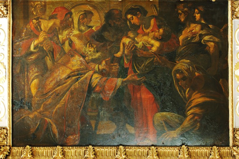De Mauro A. (1642), Presentazione di Gesù al tempio in olio su tela