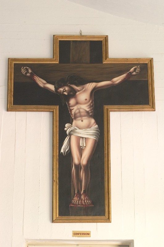 Canone A. sec. XX, Gesù Cristo crocifisso in olio su tela