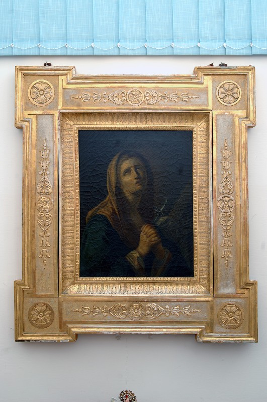 Ambito napoletano secc. XVIII-XIX, Madonna addolorata in olio su tela