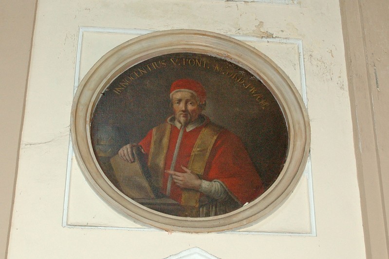 Scuola italiana sec. XVIII, Papa Innocenzo V
