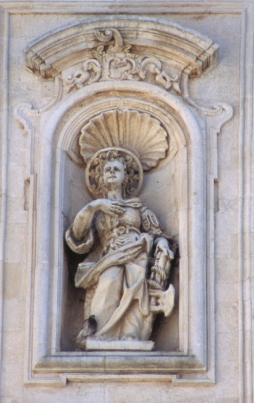 Bottega dell'Italia meridionale sec. XVIII, Statua di Santa Martina 2/6