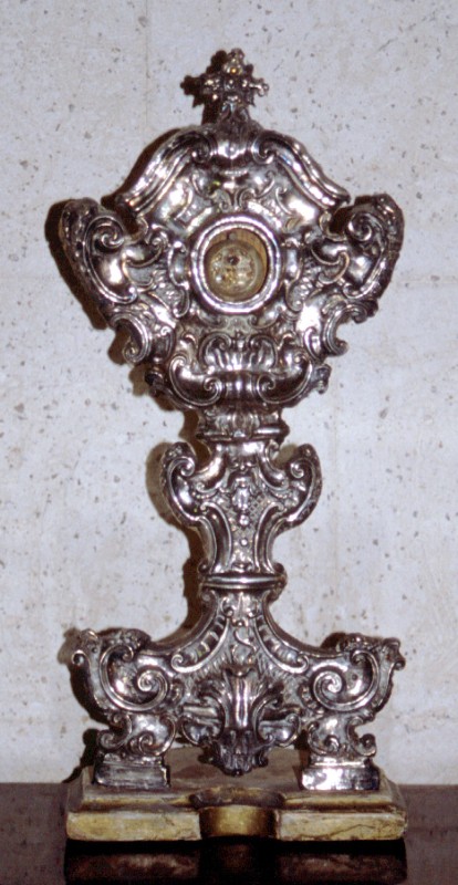 Bottega dell'Italia meridionale sec. XVIII, Reliquiario S. Omobono