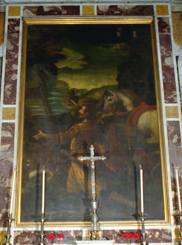 Ambito dell'Italia meridionale sec. XVII, Alzata d'Altare