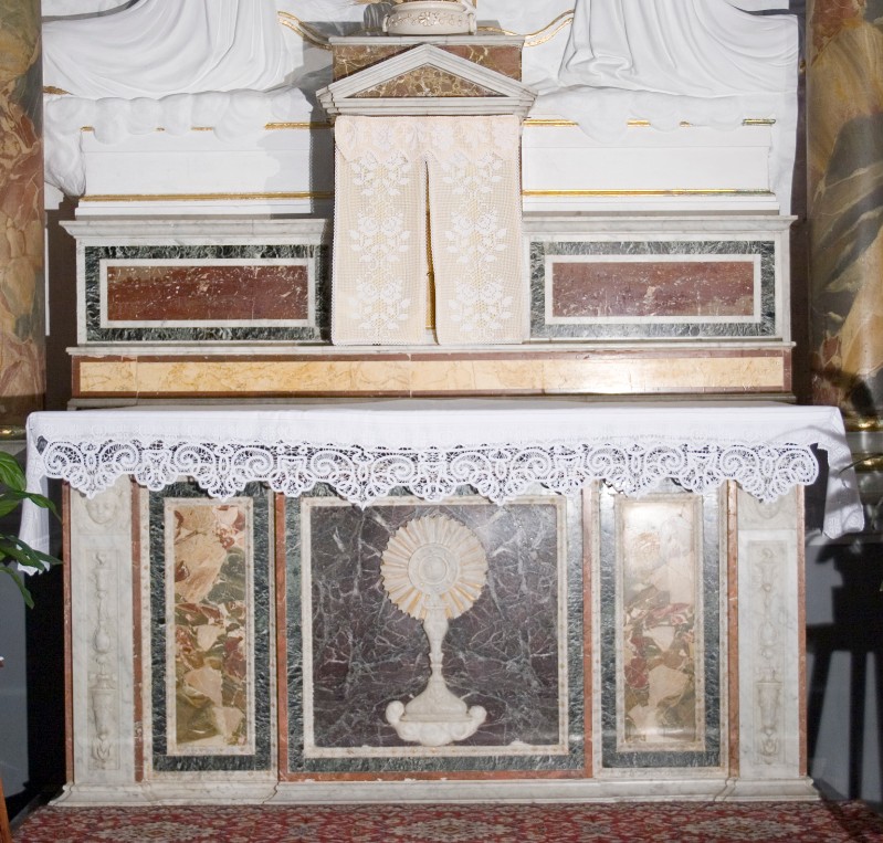 Ambito siciliano sec. XIX, Altare marmoreo