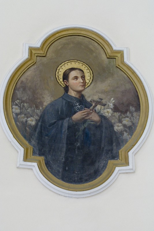Colonna U. (1940), Dipinto murale di Santa Gemma Galgani