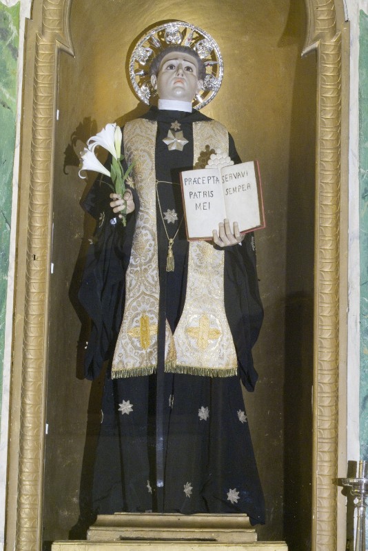 Ambito dell'Italia meridionale sec. XIX, Statua di San Nicola da Tolentino