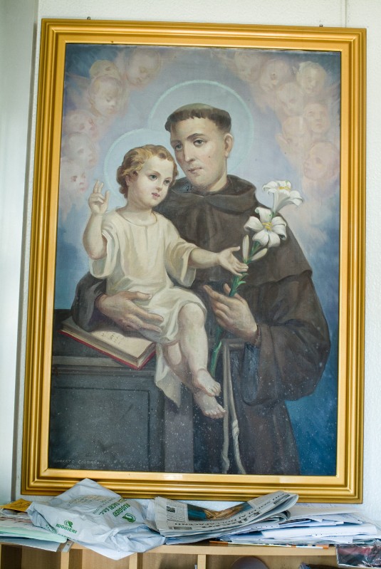 Colonna U. sec. XX, Dipinto di Sant'Antonio da Padova