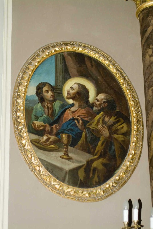 Colonna U. (1945), Dipinto della cena in Emmaus