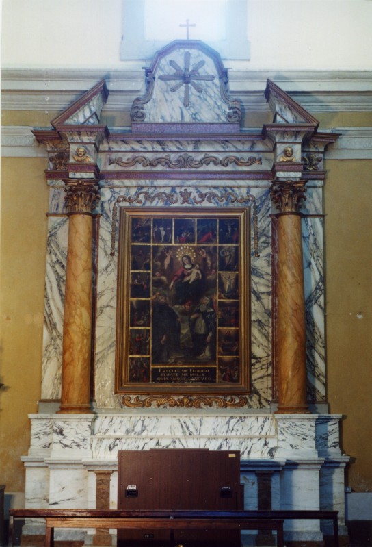 Bottega umbra sec. XVII, Altare del Rosario
