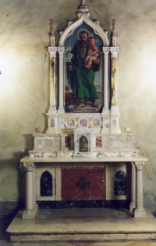 Bottega umbra sec. XX, Altare di San Giuseppe
