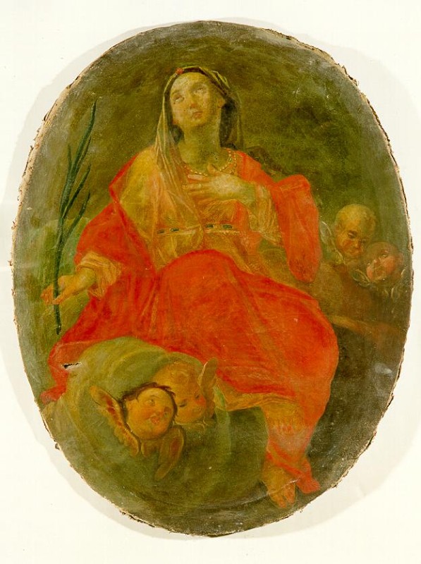 Milani G. sec. XVIII, Dipinto Santa Sabina