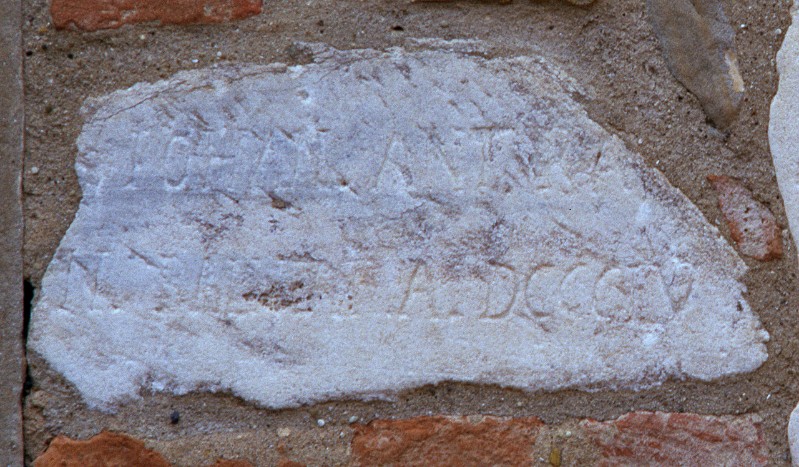 Bott. romagnola (855), Lapide