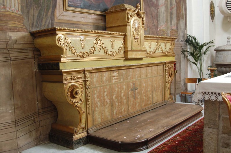 Bott. dell'Italia centr. sec. XVIII, Altare maggiore