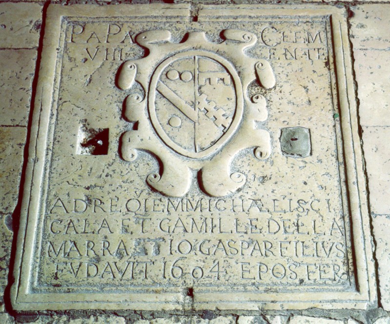 Bottega barlettana (1604), Lapide sepolcrale Cicala della Marra