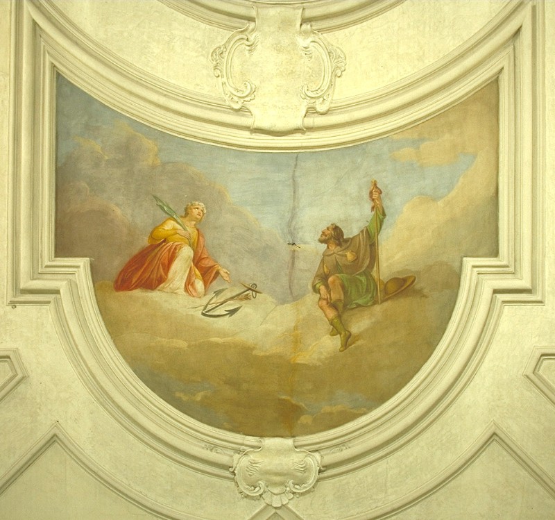 Santi Sebastiano (1852), Santa Filomena e san Rocco