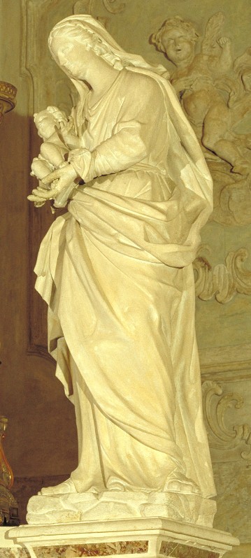 Rizzi Francesco settimo decennio sec. XVIII, Madonna con Gesù Bambino
