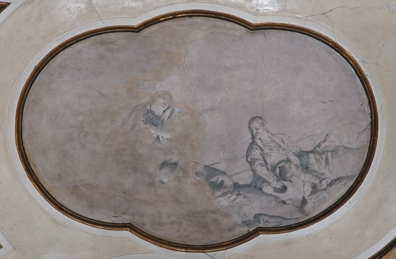 Tiepolo Giandomenico (1758), Allegoria della Speranza e Carità
