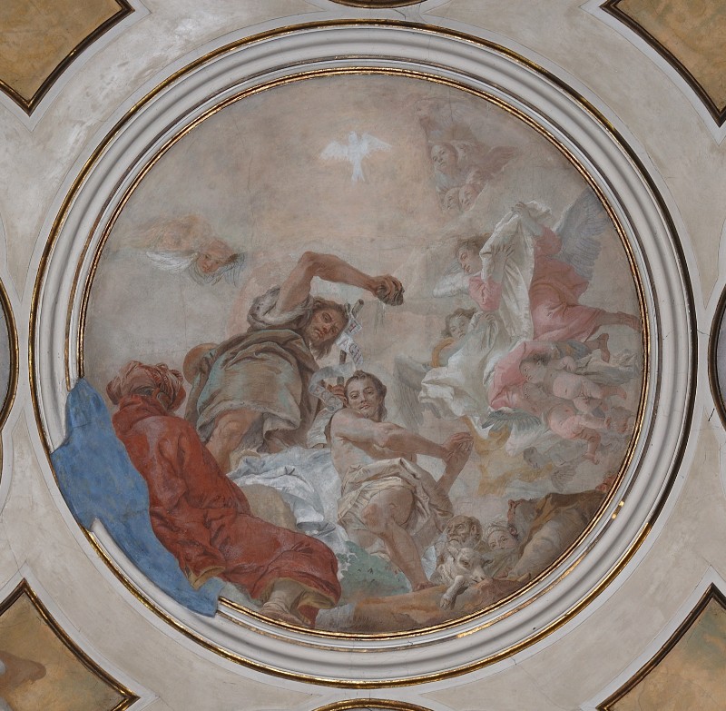 Tiepolo Giandomenico (1758), Battesimo di Gesù Cristo