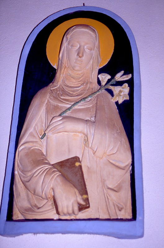 Ambito italiano sec. XX, Santa Chiara d'Assisi