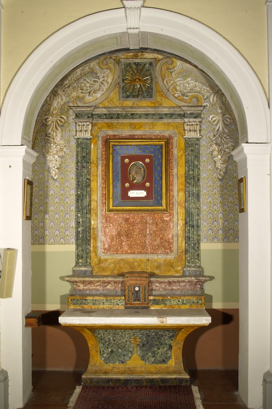Maestranze romagnole sec. XVIII, Altare laterale dedicato alla Madonna