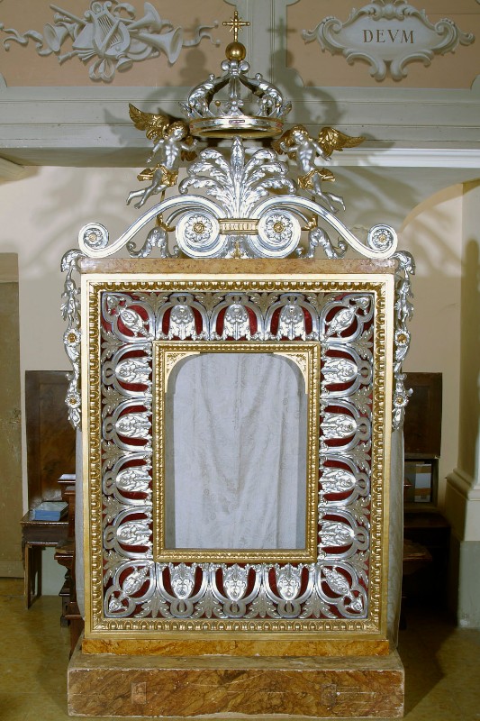 Bottega romagnola sec. XIX, Macchina processionale della Madonna del rosario