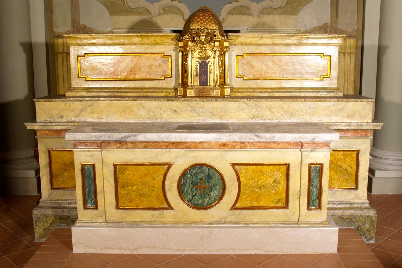 Maestranze faentine sec. XVIII, Altare maggiore
