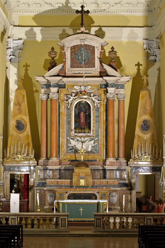 Borromini F. sec. XVII, Altare maggiore della famiglia Spada