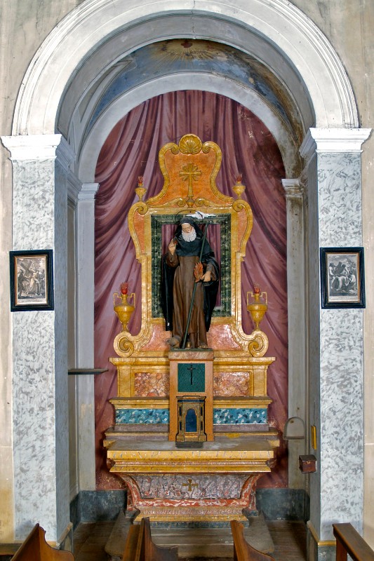 Maestranze romagnole sec. XVIII, Altare con lampade a rilievo