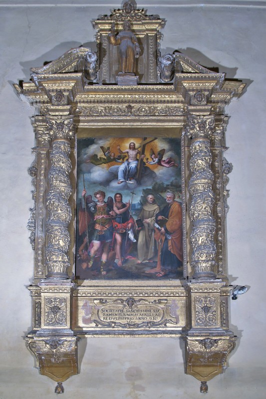Bottega romagnola (1654), Ancona di San Bernardino
