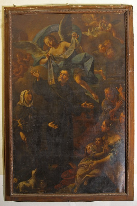 Barbiani A. sec. XVIII, Dipinto con San Bonaventura da Bagnoregio