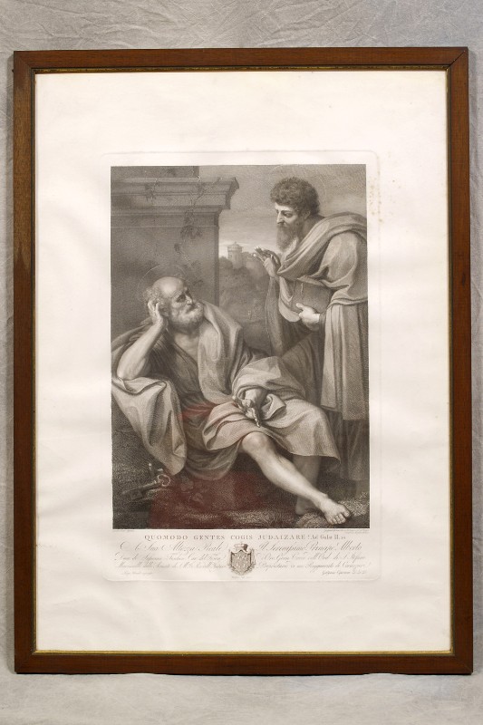 Cipriani G. (1804), Stampa con San Pietro e San Paolo